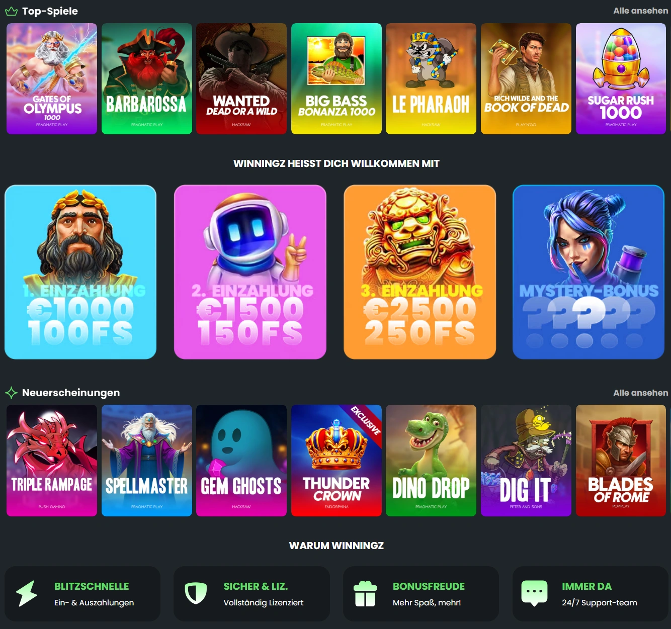 Ist Winningz Casino empfehlenswert